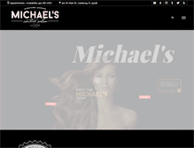 Tablet Screenshot of michaelscouturesalon.com